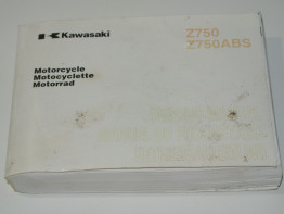 Fahrerhandbuch Kawasaki Z 750
