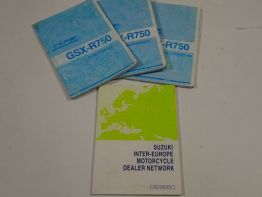 Fahrerhandbuch Suzuki GSX R 750