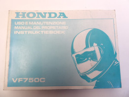 Fahrerhandbuch Honda VF 750 C Magna