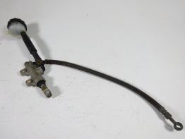 Rempomp achter Kawasaki ZX 6 R