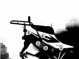 Rear carrier top box Suzuki GSX R 600