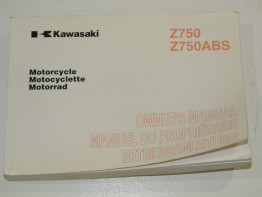 Instructieboekje Kawasaki Z 750