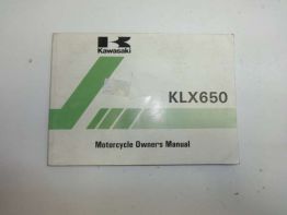 Instructieboekje Kawasaki Overige Kawasaki