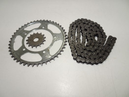 Chain and sprocket kit Suzuki DL 650 V STROM