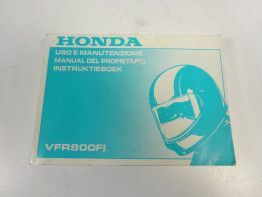 Instructieboekje Honda VFR 800 I