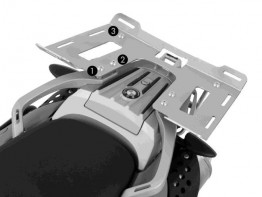 Rear carrier top box Suzuki DL 650 V STROM