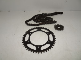 Chain and sprocket kit BMW F 650 GS