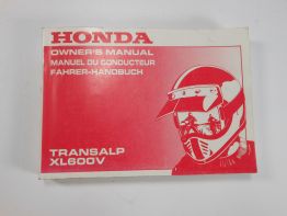 Manuel Honda TRANSALP