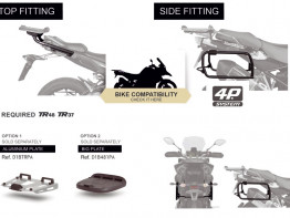 Frame body parts BMW R 1200 GS LC