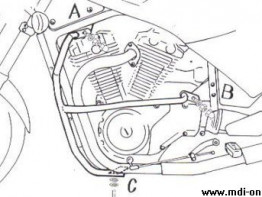 Engine Guard Suzuki VX 800
