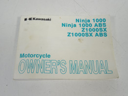 Fahrerhandbuch Kawasaki Z 1000 Sx