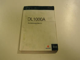 Fahrerhandbuch Suzuki DL 1000 V STROM