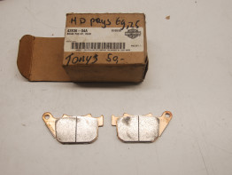 Remblokken achter Harley Davidson Sportster