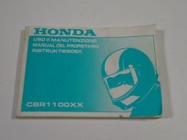 Fahrerhandbuch Honda CBR 1100 XX
