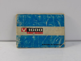 Fahrerhandbuch Moto Guzzi 1000 i Convert