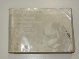 Instructieboekje Honda NT 650 GT Hawk