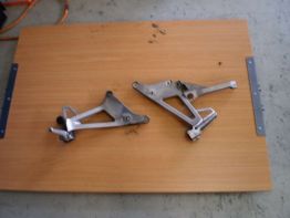 Duo voetsteun links Honda VFR 750