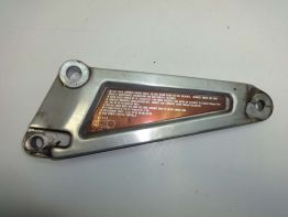 Main step holder left Honda CB 450