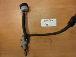 Rempomp achter Kawasaki ZXR 750