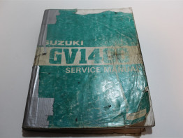 Instruction manual Suzuki Gv 1400 cavalcade