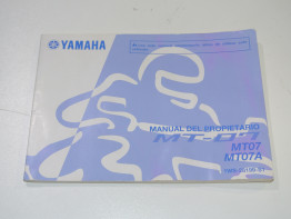 Fahrerhandbuch Yamaha MT 07