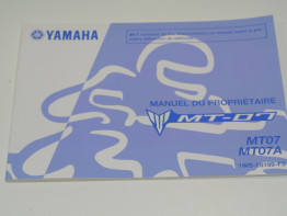 Manuel Yamaha MT 07