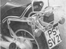 Kofferbeugel set Yamaha XV 700 / 750 SE