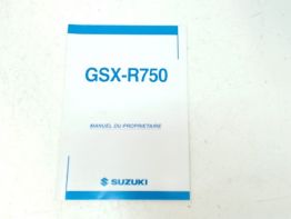 Fahrerhandbuch Suzuki GSX R 750