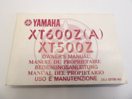 Instructieboekje Yamaha XT