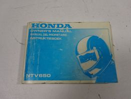 Instructieboekje Honda NTV 650