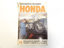 Instruction manual Honda CB 350 Four