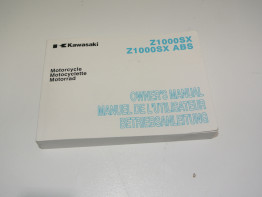 Instructieboekje Kawasaki Z 1000 Sx