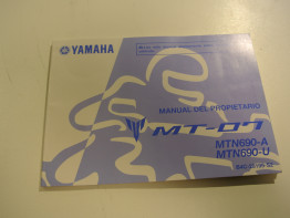 Instructieboekje Yamaha MT 07