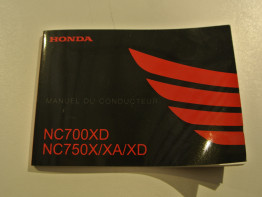 Instructieboekje Honda NC 750 X
