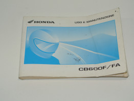 Fahrerhandbuch Honda CB 600 F