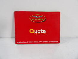 Instructieboekje Moto Guzzi Quota 1000