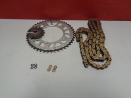Chain and sprocket kit Suzuki GSX R 750