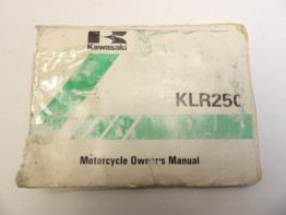 Instructieboekje Kawasaki KLR 250