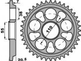 Achterremschijf Ducati 848