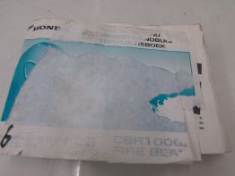 Instructieboekje Honda CBR Fireblade