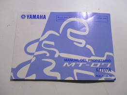 Manuel Yamaha MT 07