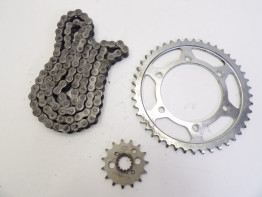 Ketting en tandwielset Kawasaki ZZR 600