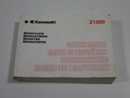 Fahrerhandbuch Kawasaki Z 1000