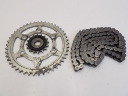 Ketting en tandwielset Yamaha FZ6