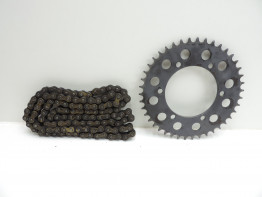 Ketting en tandwielset Kawasaki EL 250