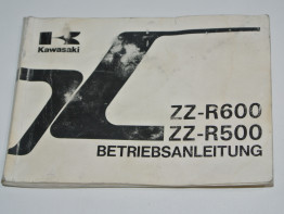 Fahrerhandbuch Kawasaki ZZR 600