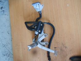 Main step holder right Suzuki GSX R 750