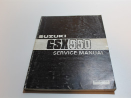Werkplaatshandboek Suzuki GSX 550 EF