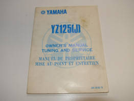 Instructieboekje Yamaha Overige Yamaha