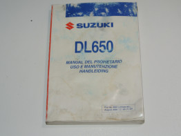 Instructieboekje Suzuki DL 650 V STROM